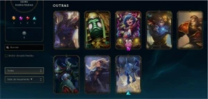 conta de league of legends com skins barata LOL