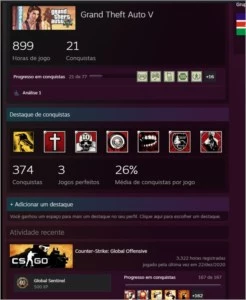 Vendo conta Steam [44 Jogos, nível 83, sem VAC]