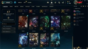 Vendo conta Platina 1 MD5 Diamante EMAIL NÂO CONFIRMADO - League of Legends LOL