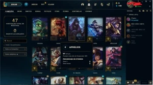 Vendo conta Platina 1 MD5 Diamante EMAIL NÂO CONFIRMADO - League of Legends LOL
