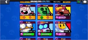 20 MIL TROFÉUS - 34/35 BRAWLERS - Brawl Stars