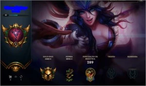 Conta gold II - League of Legends LOL