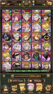 CONTA NANATSU NO TAIZAI 7DS GRAND CROSS GLOBAL - Outros