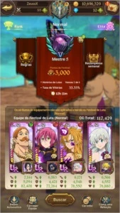 CONTA NANATSU NO TAIZAI 7DS GRAND CROSS GLOBAL - Outros