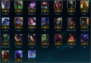 CONTA LEAGUE OF LEGENDS LOL