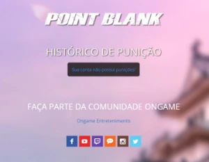 Conta General de Divisão - Point Blank PB