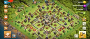 Conta de Clash of clans cv11 top