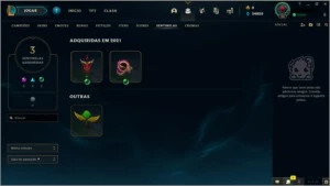 Conta LOL - Platina IV, 62% de WR - League of Legends