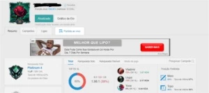 Conta LOL - Platina IV, 62% de WR - League of Legends