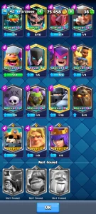 Conta de Clash royale nivel 42