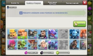 Vendo uma conta CoC CV 10 - Clash of Clans