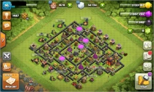 Vendo uma conta CoC CV 10 - Clash of Clans
