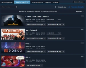 Conta 1800 horas cs-go + 113 jogos aleatorios - Steam