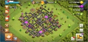 Conta cv8 Clash of clans, 5000 gemas