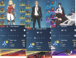 V>Conta Solo Leveling: Arise Level 60  700 Tiros +65KNúcleos - Outros