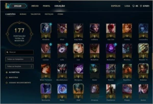 Vendo conta League of Legends - COMPLETA LOL