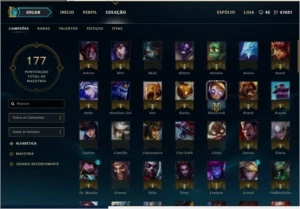 Vendo conta League of Legends - COMPLETA LOL