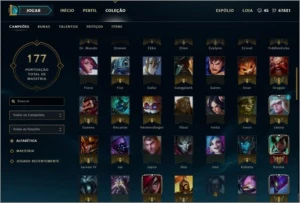 Vendo conta League of Legends - COMPLETA LOL