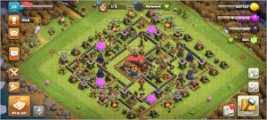 CV 10 bem upada - Clash of Clans