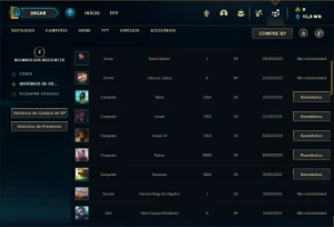 Conta Mestre com 28 Champs e 2 Skins (119 PDL) - League of Legends LOL