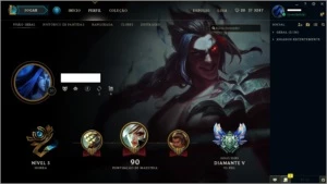 Conta League of Legends lol Diamante 5