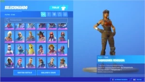 Conta Fortnite Renegade Raider +145 Skins E Muito Mais - DFG