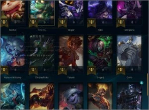 conta platina 4 - League of Legends LOL