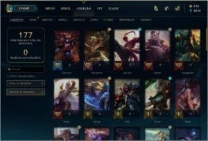 conta platina 4 - League of Legends LOL