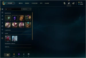 conta platina 4 - League of Legends LOL