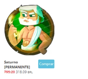 Conta Saturno Universocraft (Minecraft)