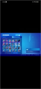 Conta fortnite com muita skin tryhard