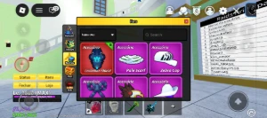 Conta de blox fruits com frutas permans e game pass - Roblox