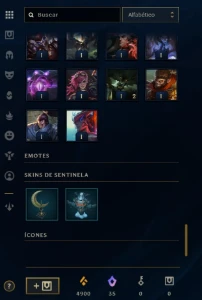 Conta League of Legends Full Acesso - 119 Champs e 109 Skins LOL