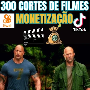 300 Cortes De Filmes - Monetização - Vitalicio