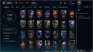 CONTA GOLD V - 72 CHAMP - 33 SKINS DENTRE OUTRAS COISAS - League of Legends LOL