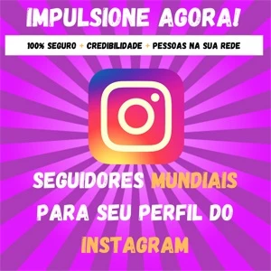 Seguidores instagram - Redes Sociais
