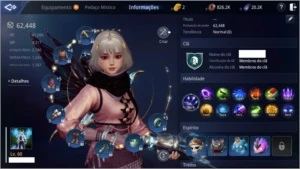 MIR4 Arqueira Lv 60  PP 62 serv NA104