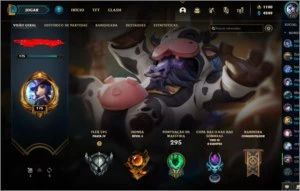 Conta lol nivel 175 com rp - League of Legends