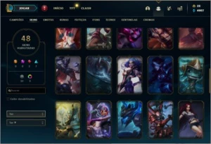 Conta prata 3 - League of Legends LOL