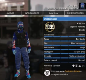 Conta Mod GTA 5 Xbox One