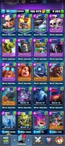 Clash Royale CV 40 Campeão Rei Esqueleto
