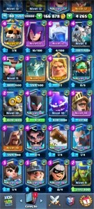 Clash Royale CV 40 Campeão Rei Esqueleto