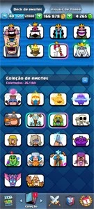 Clash Royale CV 40 Campeão Rei Esqueleto