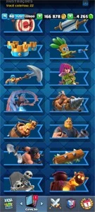 Clash Royale CV 40 Campeão Rei Esqueleto
