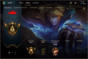 Conta Gold 3 com 99 PDL - League of Legends LOL
