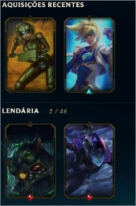 Conta Gold 3 com 99 PDL - League of Legends LOL