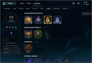 Conta Gold 3 com 99 PDL - League of Legends LOL