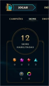 Conta Gold 3 com 99 PDL - League of Legends LOL