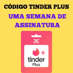 Tinder Plus 1 Semana Assinatura