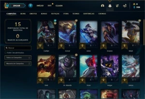 Conta prata 2 com 35 Champs e 7 Skins + 2 Fragmentos - League of Legends LOL